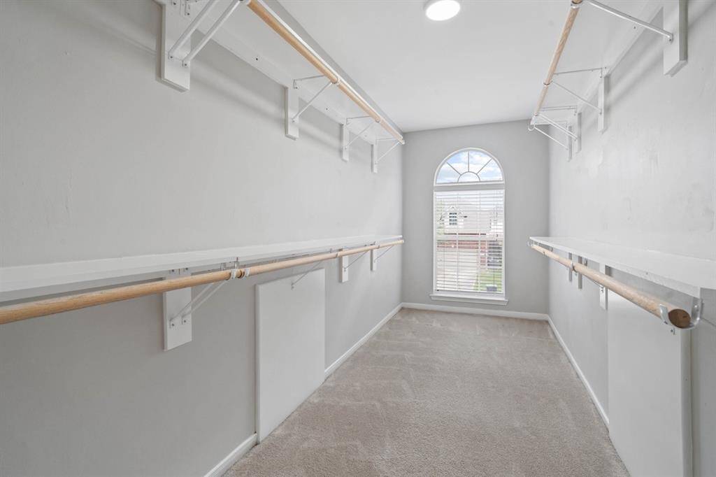 Walkin Closet for Second Floor Bedroom