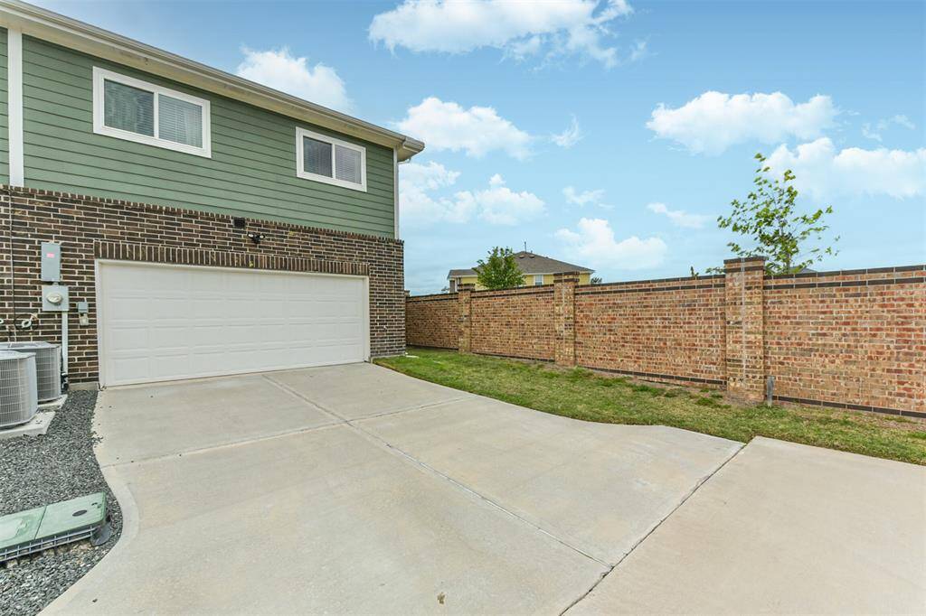 Two car garage
