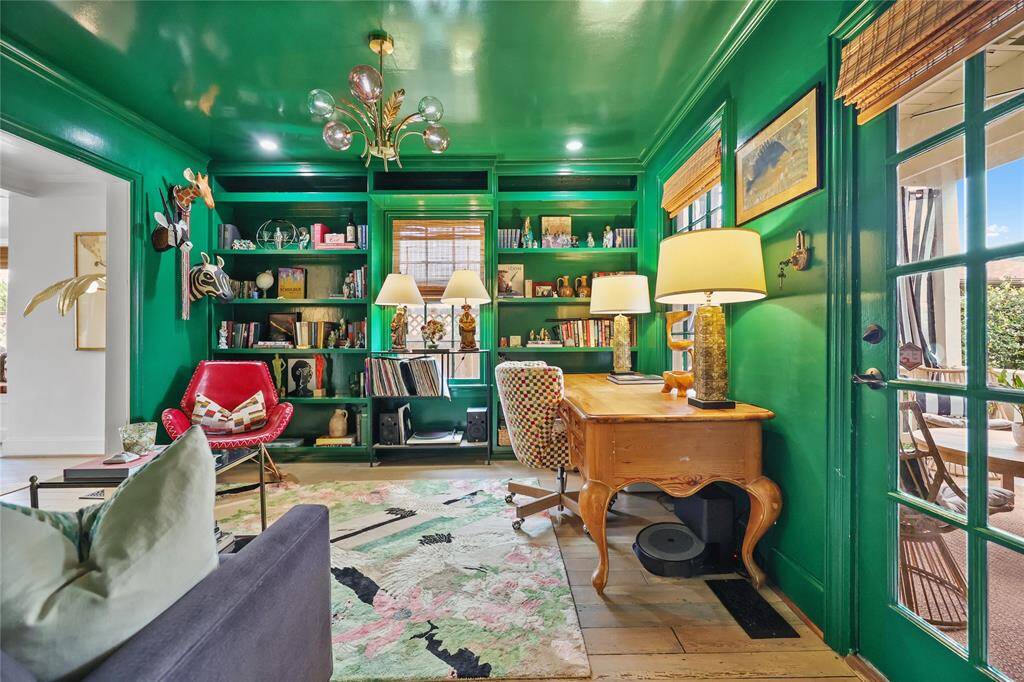Whether you are reading a book, listening to music, or working at home, this room is ideal
