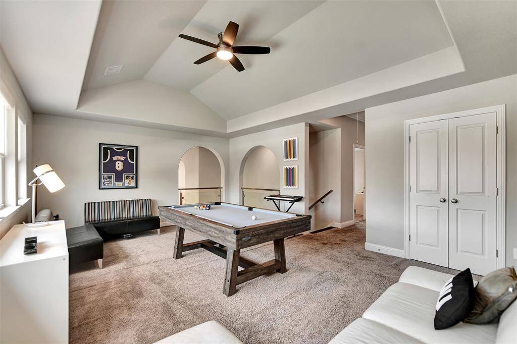 Gameroom made to perfection for all your entertaining needs.