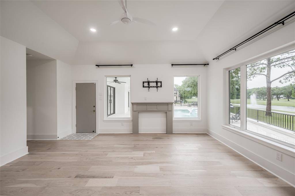 Gorgeous light wood flooring.