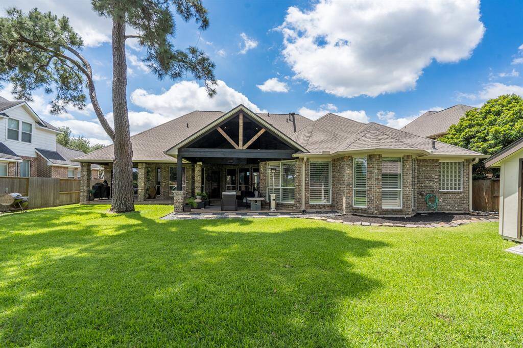 Oversized massive backyard with beautiful mature trees. This 3400+ square foot, one story homes has 4 bedrooms, two and half baths plus an office and a game room.