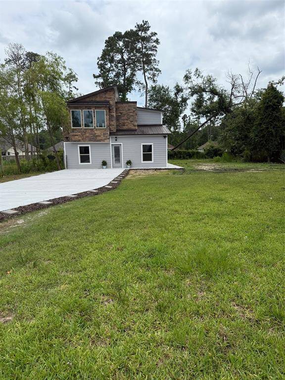 Large yard
