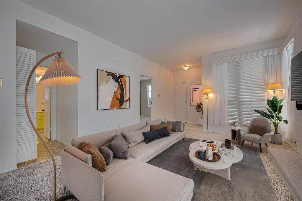 The extraordinary space is bathed in an abundance of natural light, creating a warm and inviting atmosphere.