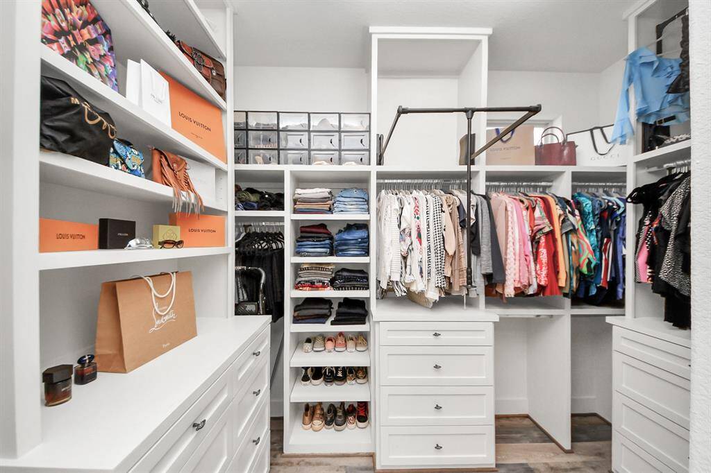 Primary Custom Designed Closet