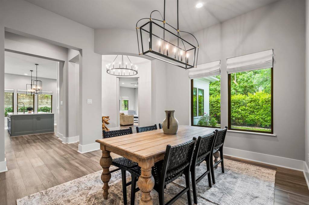 Formal Dining with easy access to the kitchen