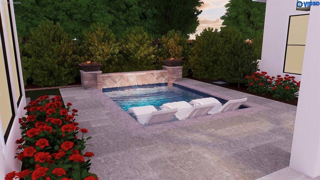 *Rendering for Cocktail Pool Concept