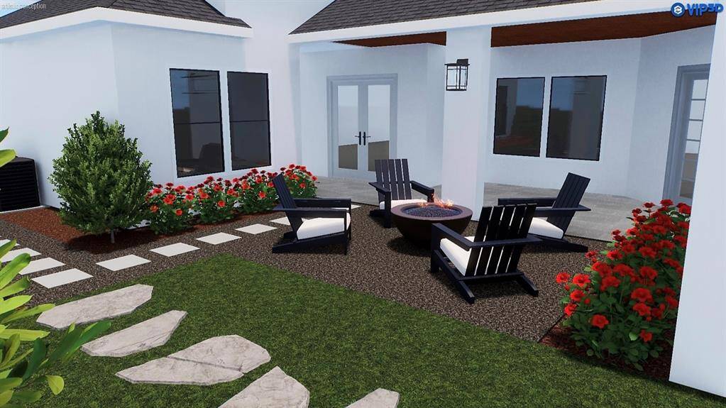 *Rendering for Firepit
