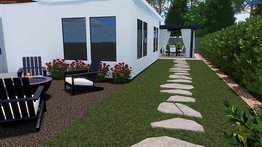 *Rendering for Firepit
