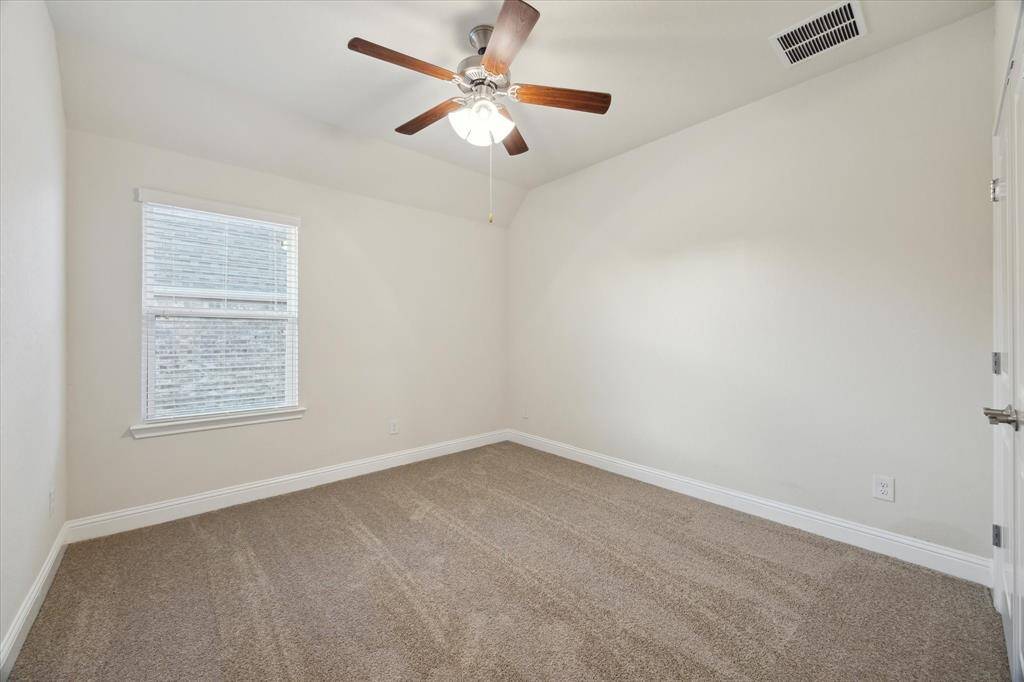 Bedroom 4 with brand new carpet and fresh paint.