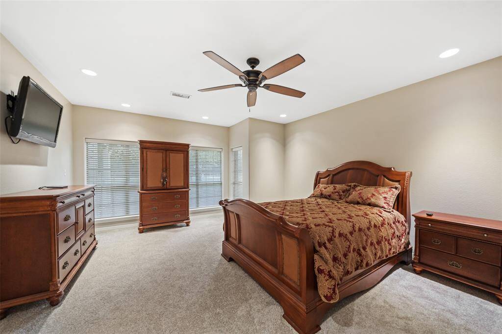 You’ll have sweet dreams in this spacious owner’s suite with ample room for a California King and other large furnishings.