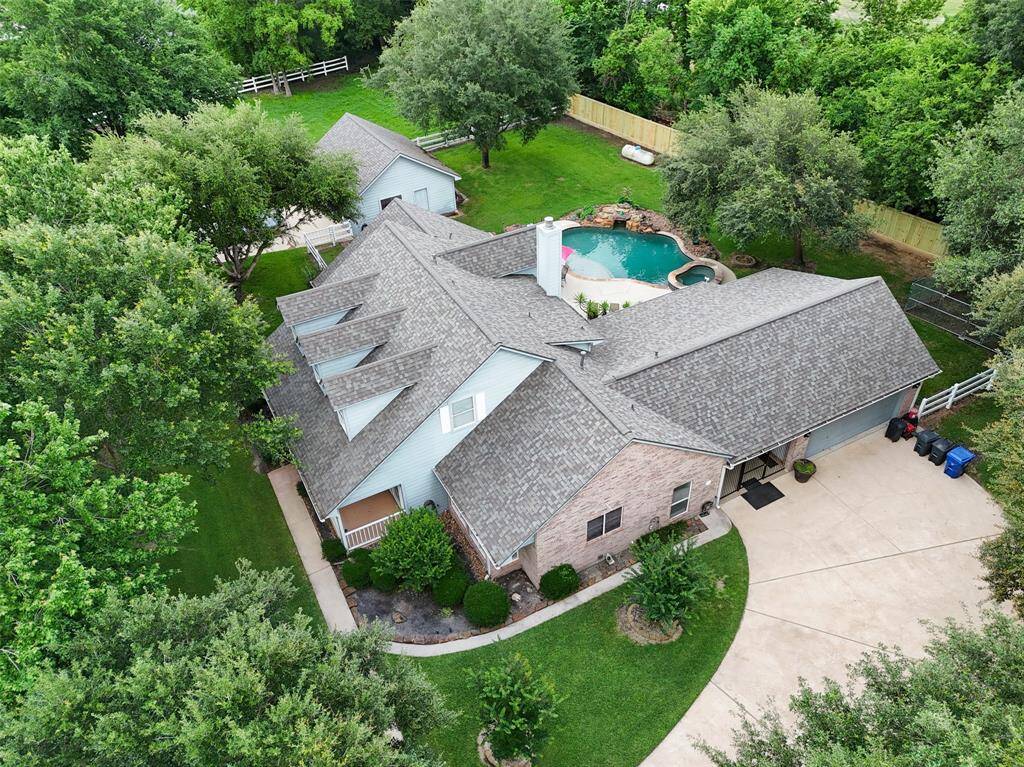 You are invited to come tour this extraordinary 3-acre property, complete with spacious living, resort-style outdoor amenities, and thoughtful extras like a pool house, a 30x40 steel building, a 24-zone sprinkler system, a whole-home generator and more. With multiple outbuildings and plenty of room to roam, this one-of-a-kind retreat is ready to welcome you home.