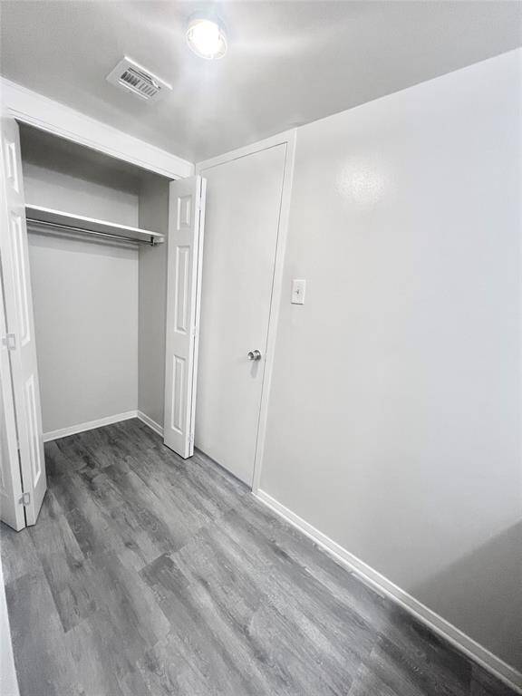 Bathroom changing area and bathroom entry door