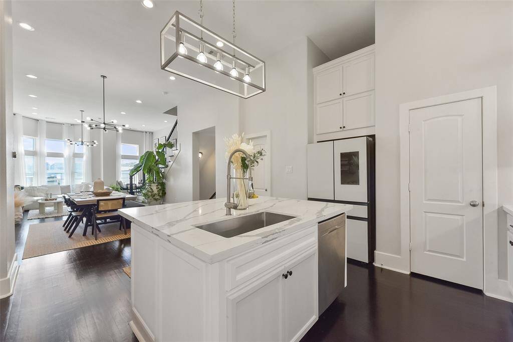 Second level living with open concept design