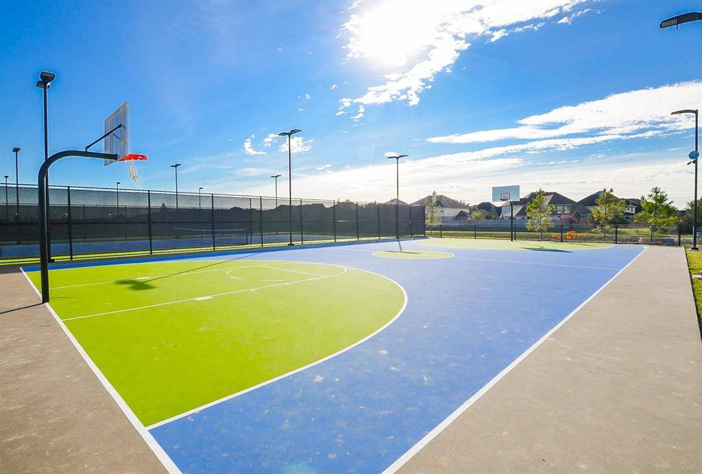 Second community basketball court