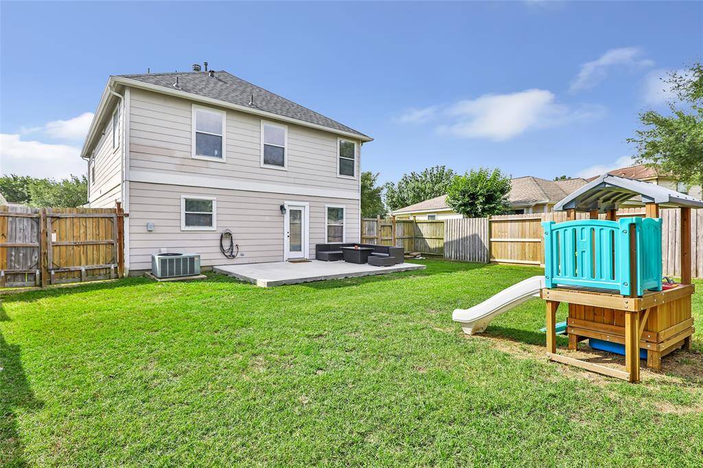 Rear property view! Oversized patio is a great spot for hanging out!