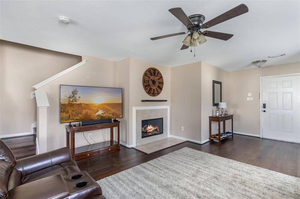 Family room view.