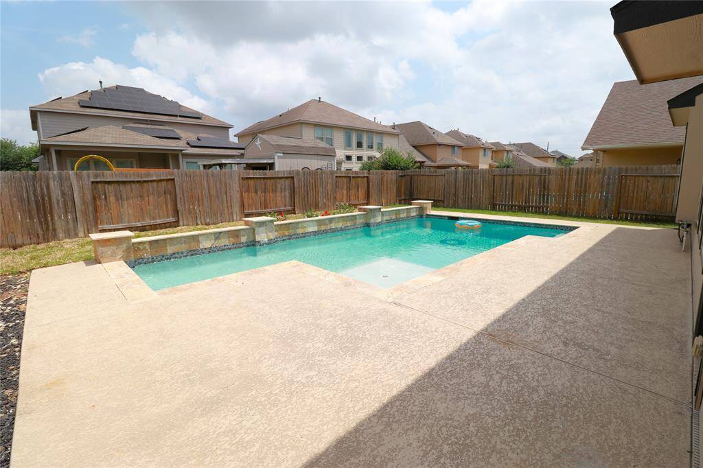 Large patio space