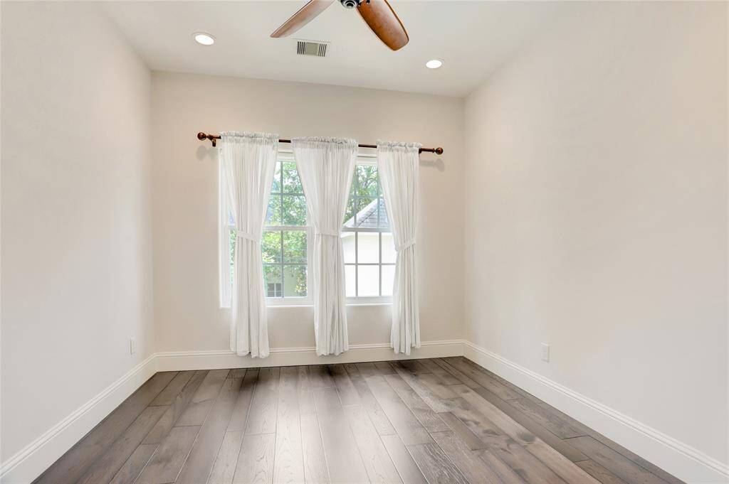 Secondary bedroom on the second floor