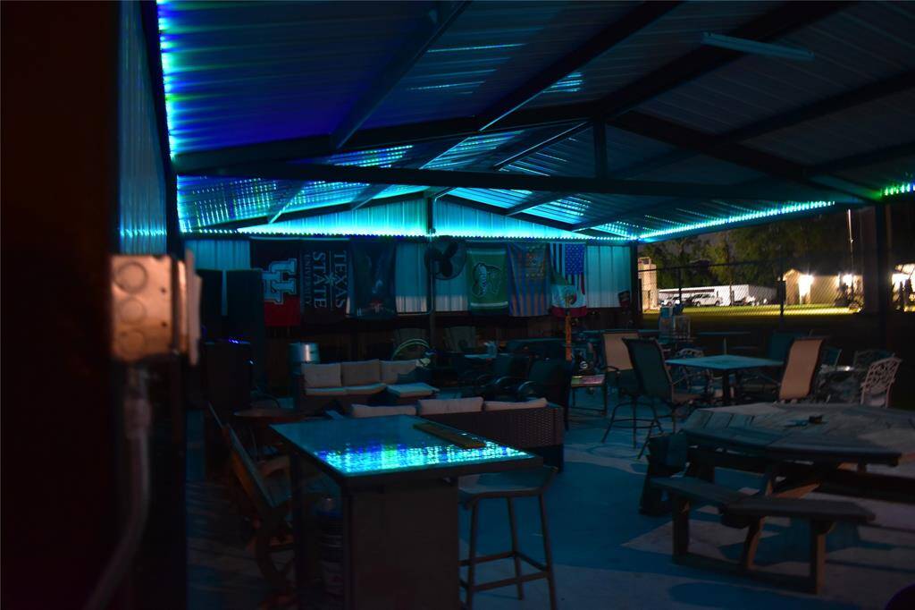 LED lights throughout