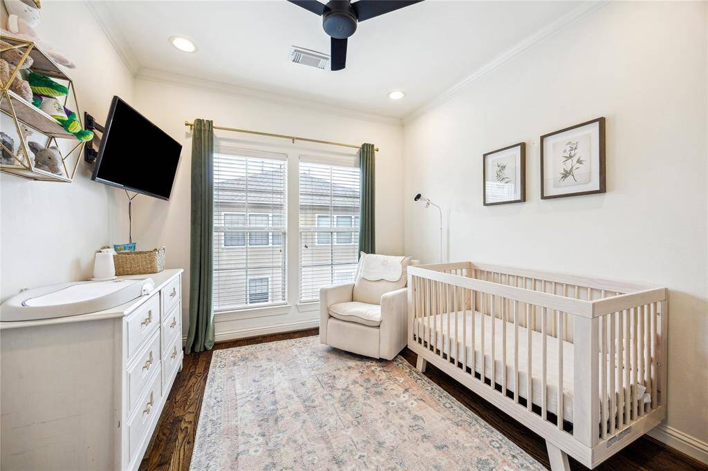 The third floor also has a secondary bedroom with great natural light.