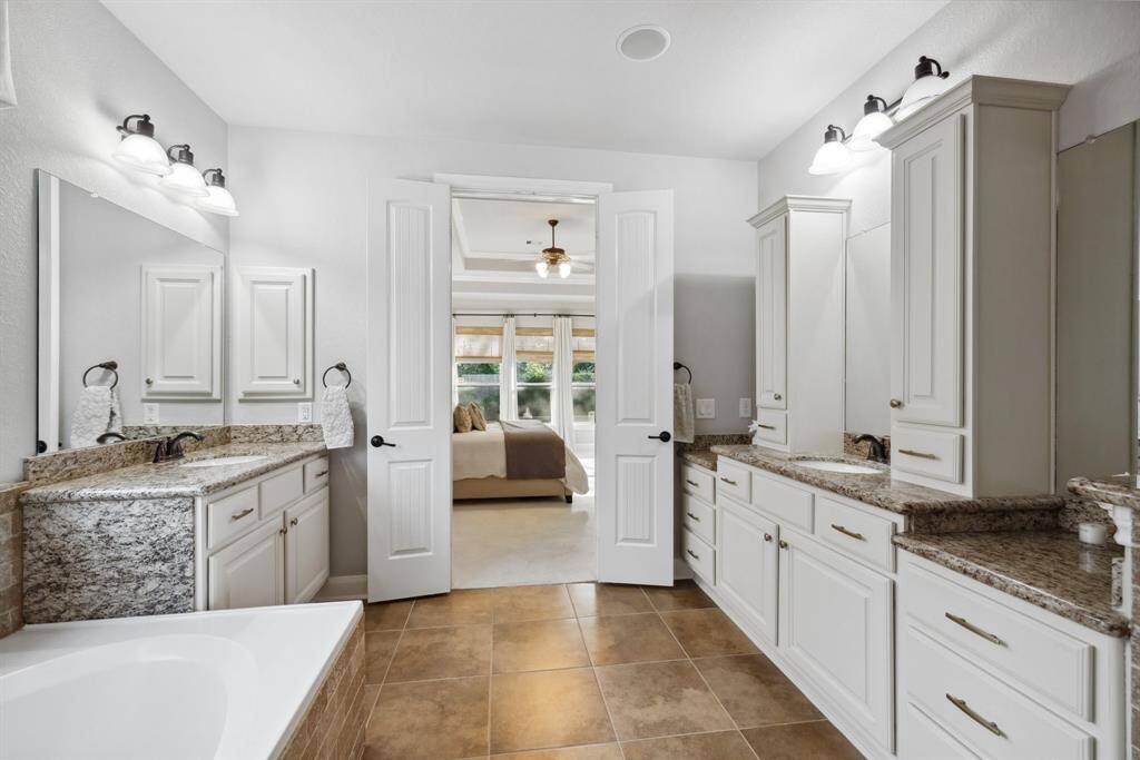 Texas-sized closet in bathroom.