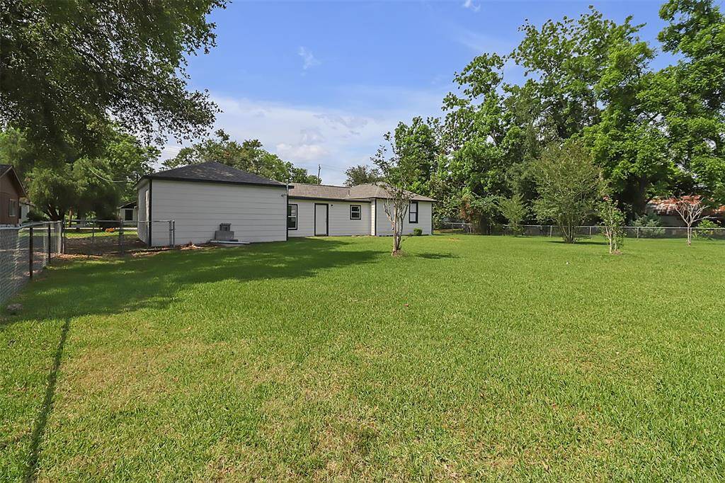 large backyard