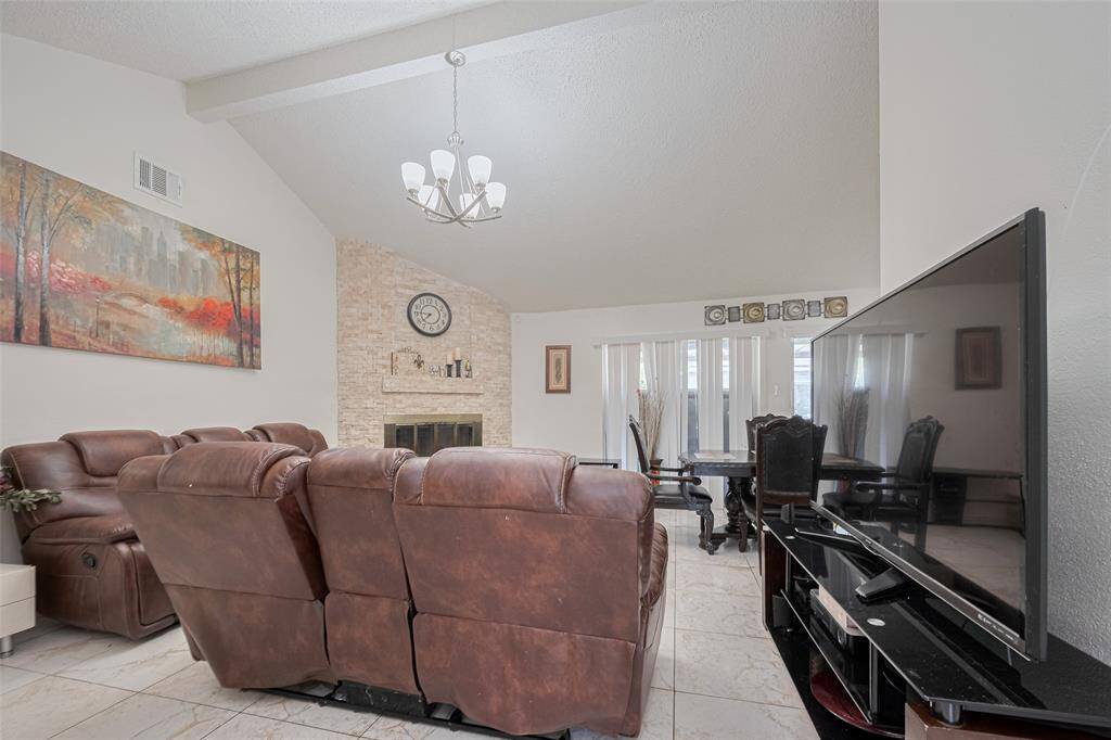 Spacious living area with plenty of room to relax or entertain.