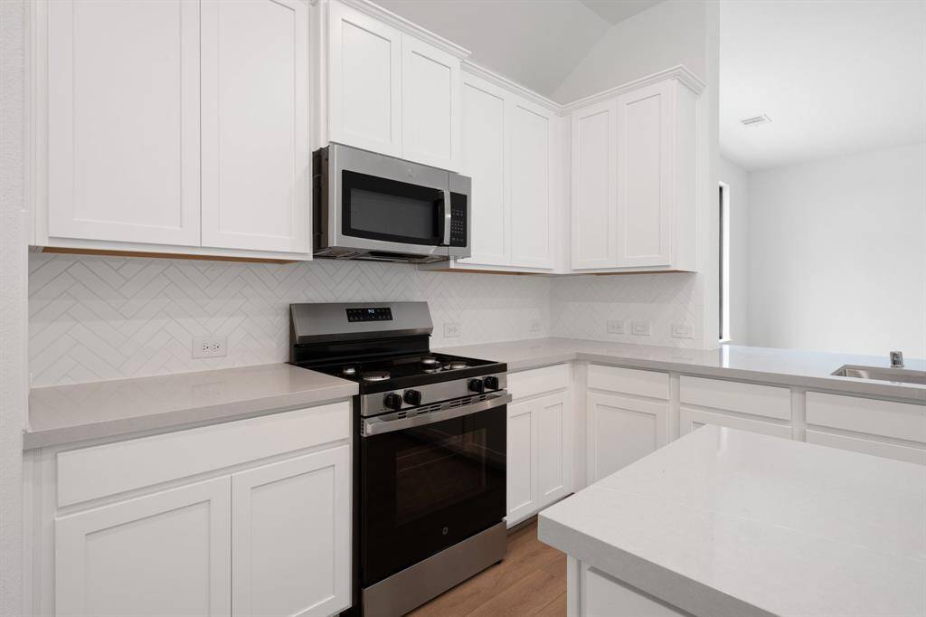 An additional view of your kitchen.