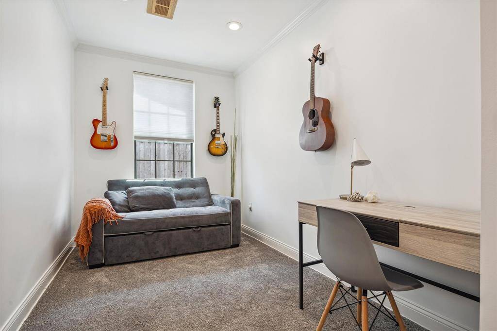 The added bonus room could double as an office or even a 3rd bedroom