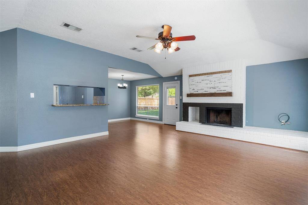 Large living room space