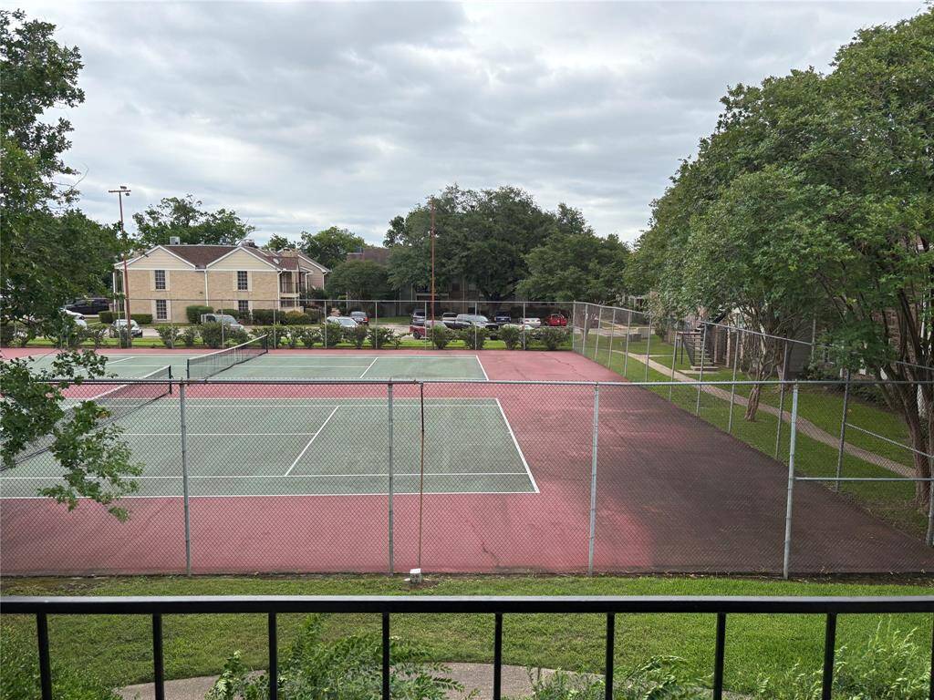 Tennis Court (Patio View)