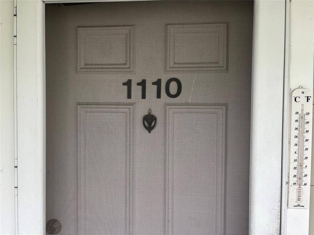 Front Door (Outside View)