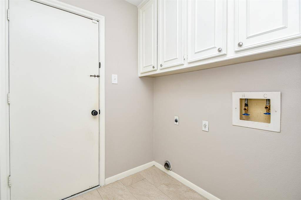 In House Utility Room.