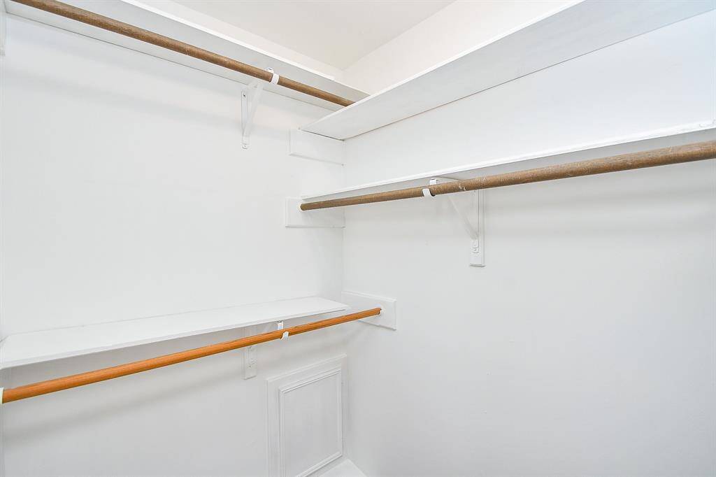 Spacious Closets