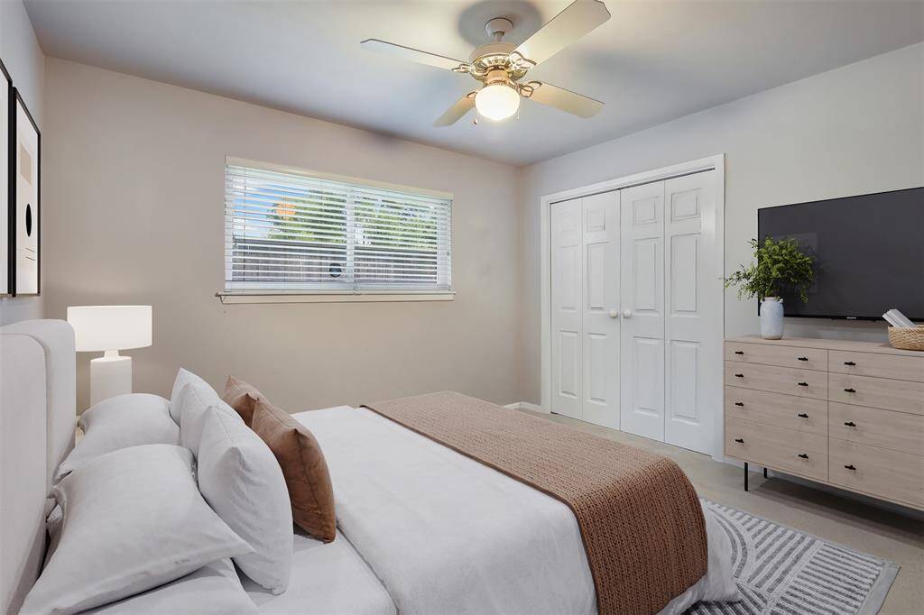 Another view of the secondary bedroom virtually staged.**