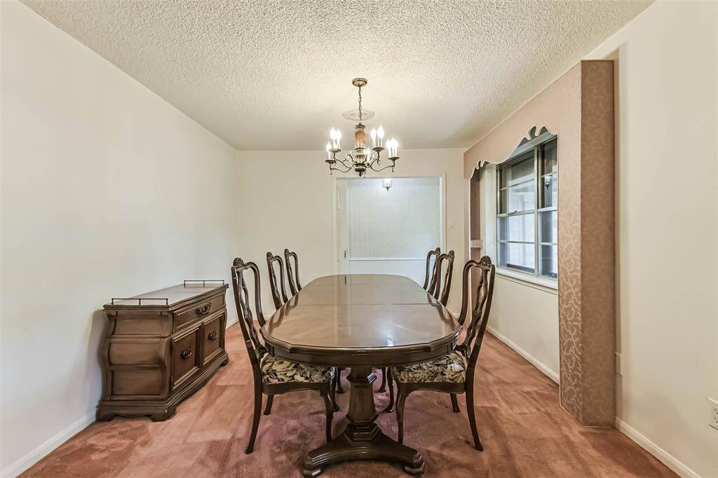 dining room with view to entryway