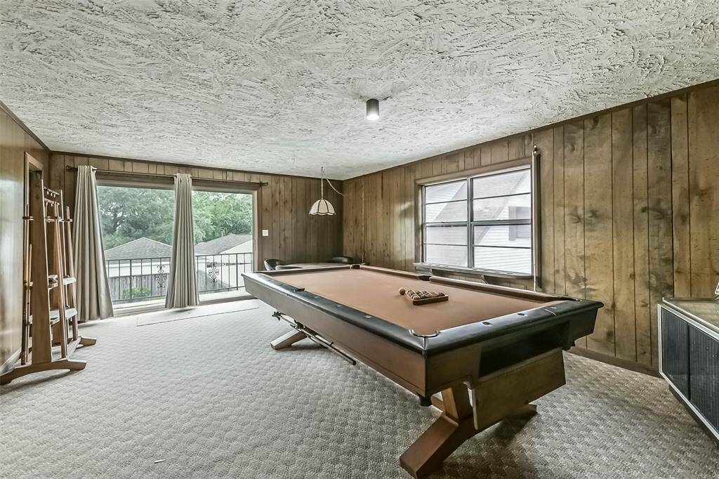 pool table and poker table will stay