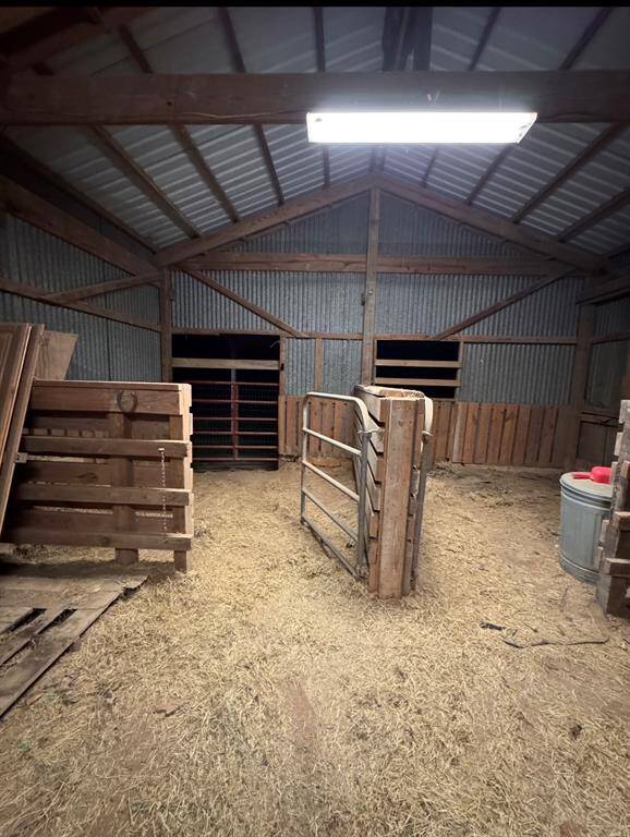 Four stall horse barn