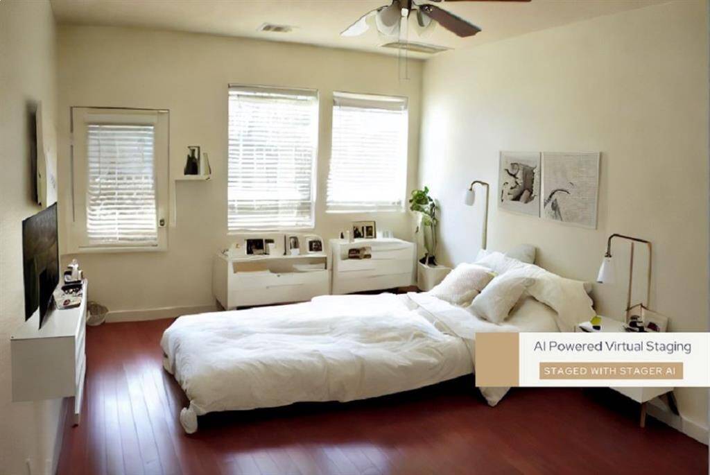 First floor bedroom (virtually staged)