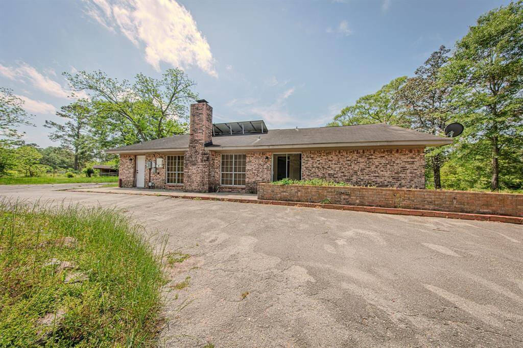 View from driveway