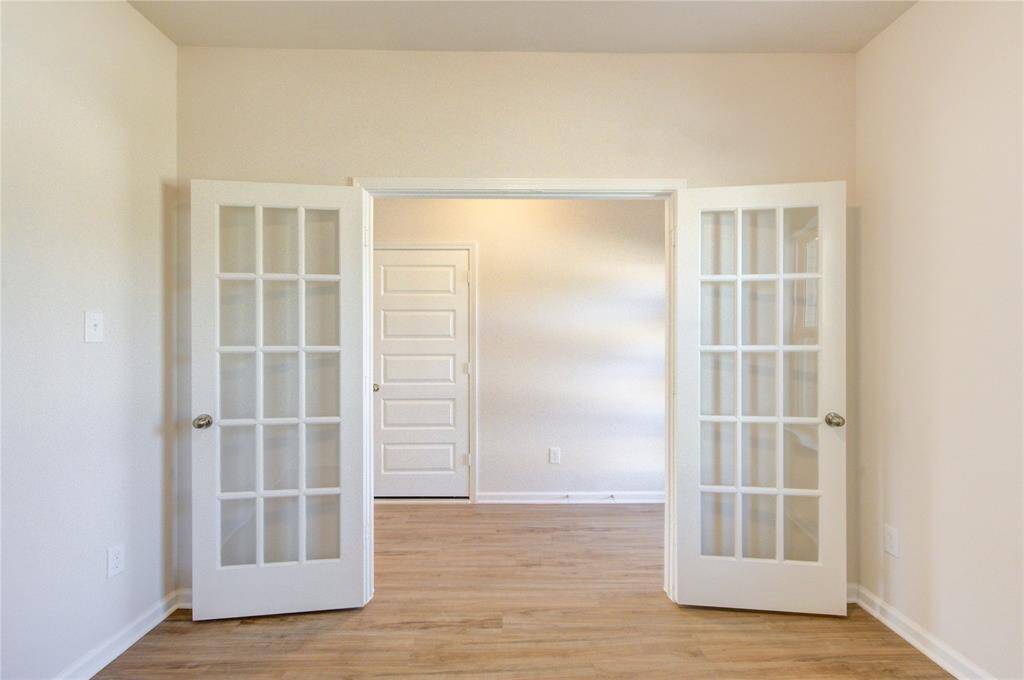 French Doors for the home office.