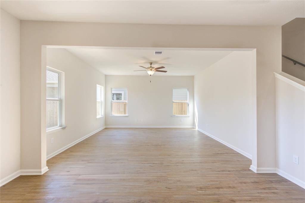 Tons of NATURAL LIGHT in the Living and Dining Area