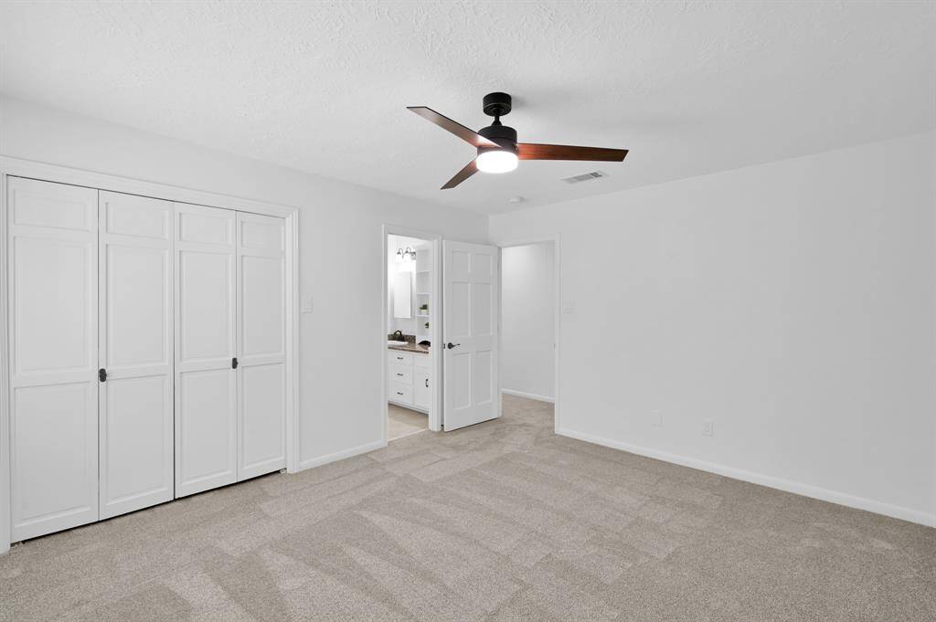 Upstairs bedroom #1 includes an en-suite bathroom.