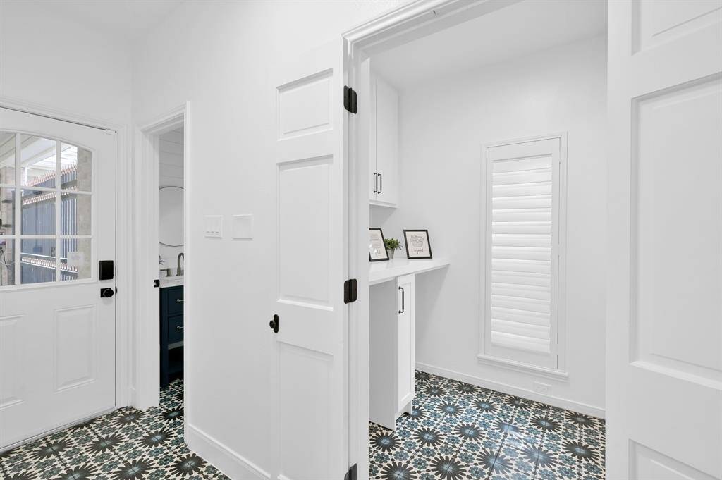 Half Bathroom on South side of the home.