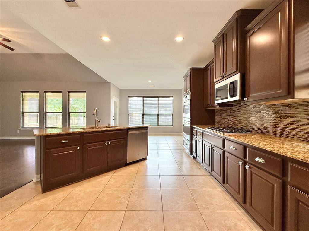 Tons of cabinets & counter tops