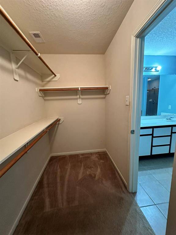 Primary closet
