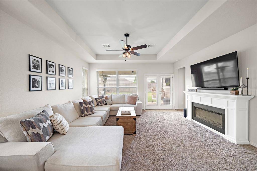Living Room leads to the outdoor patio