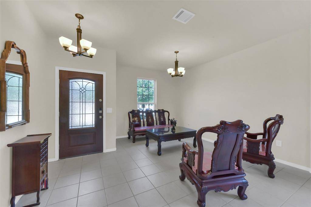This picture shows the formal living area at the front of the house.