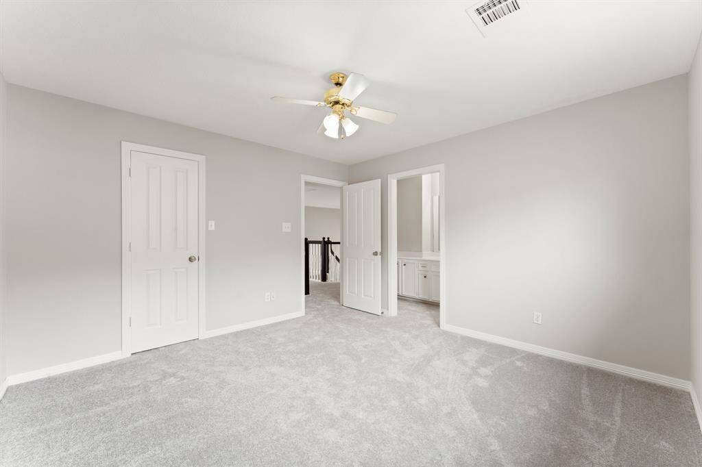 Bedroom 3 looking toward jack and jill